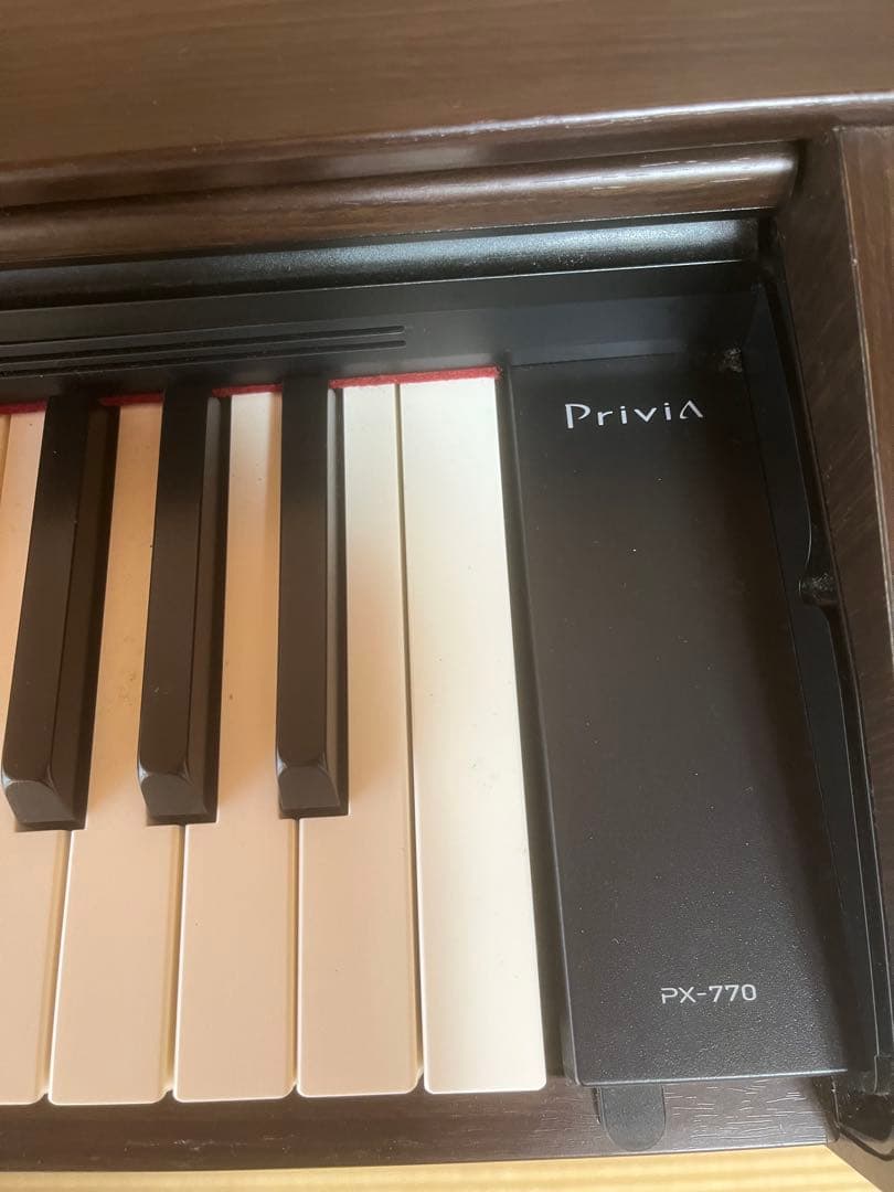 じゅんさま専用　カシオ電子ピアノ　PX-770(イス付き) 引き取り希望