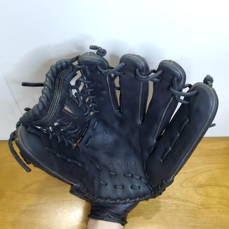 ミズノ ビクトリーステージ 限定レッドラベル 小指二本入れ 外野用 軟式グローブ