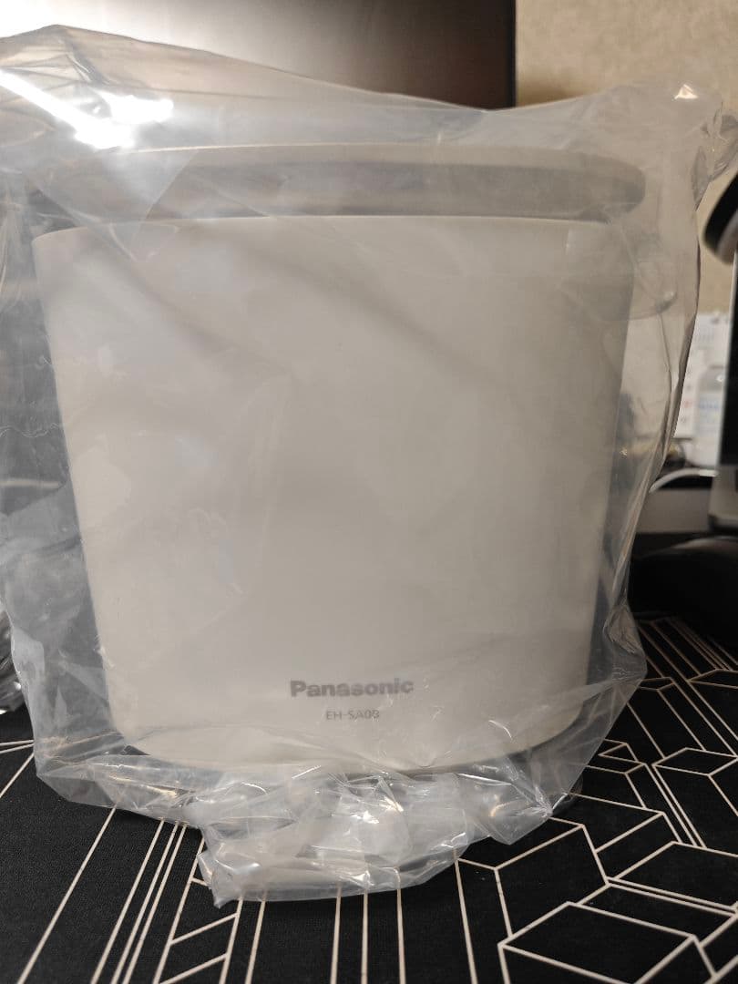 【新品・未使用】Panasonic EH-SA0B ナノケア スチーマー
