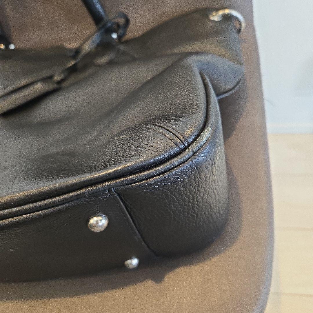 PELLE MORBIDA ビジネスバッグ ブラックレザー