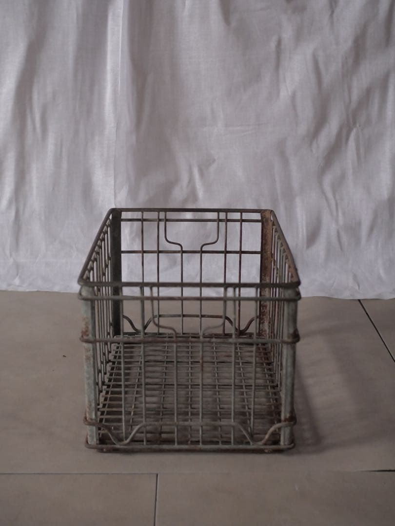 アメリカ製　アイアン　ビンテージ　収納　古家具　古道具　アンティーク　昭和レトロ