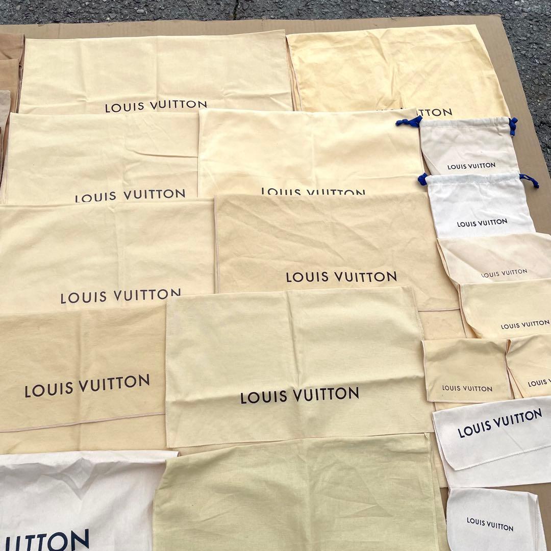 LOUIS VUITTON ルイヴィトン 保存袋 巾着 ロゴ 42枚