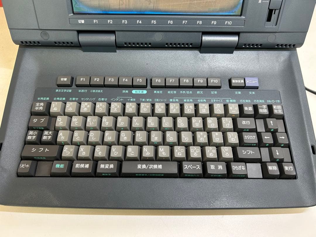 J198 ワープロ シャープ 書院 WD-C500 パソコン　その他