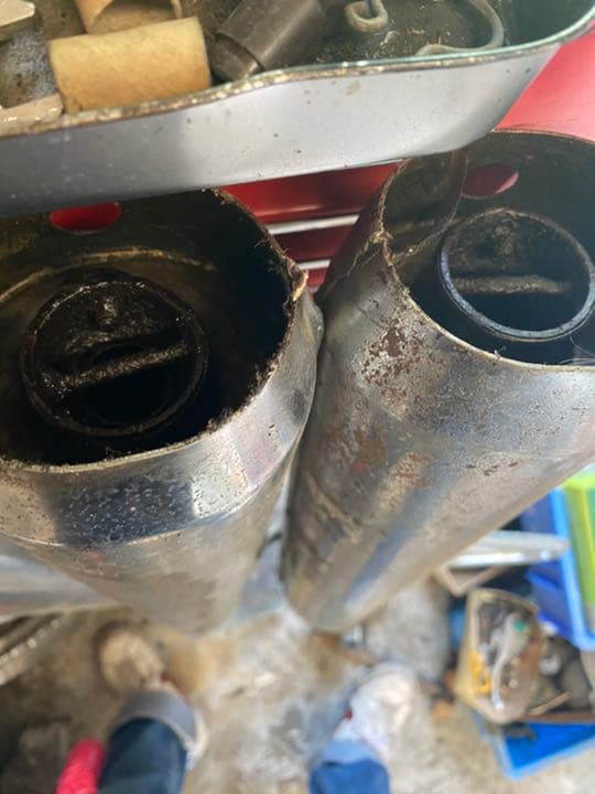 カワサキ750SSマフラーセット取りに来る方え、岐阜県