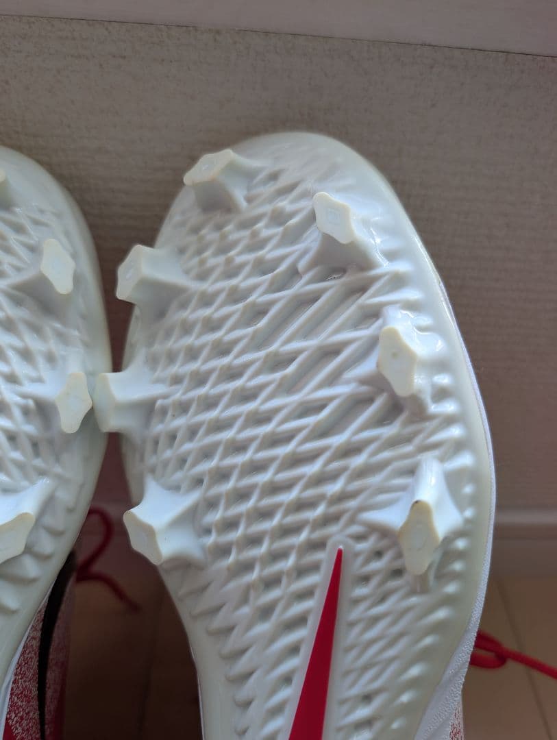 野球スパイクNike Vapor スパイクシューズ レッド/ホワイト