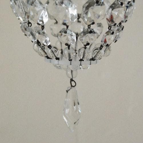 フランスアンティーク◆バッグシャンデリア小さめ＃雅姫さん家具ミラー棚オクトゴナル