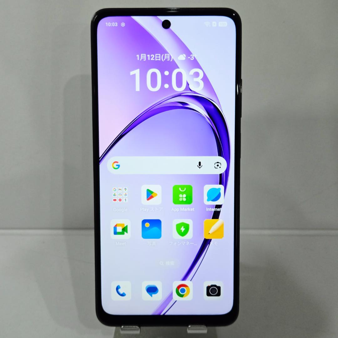 01 OPPO A3 5G ブラック SIMフリー 美品