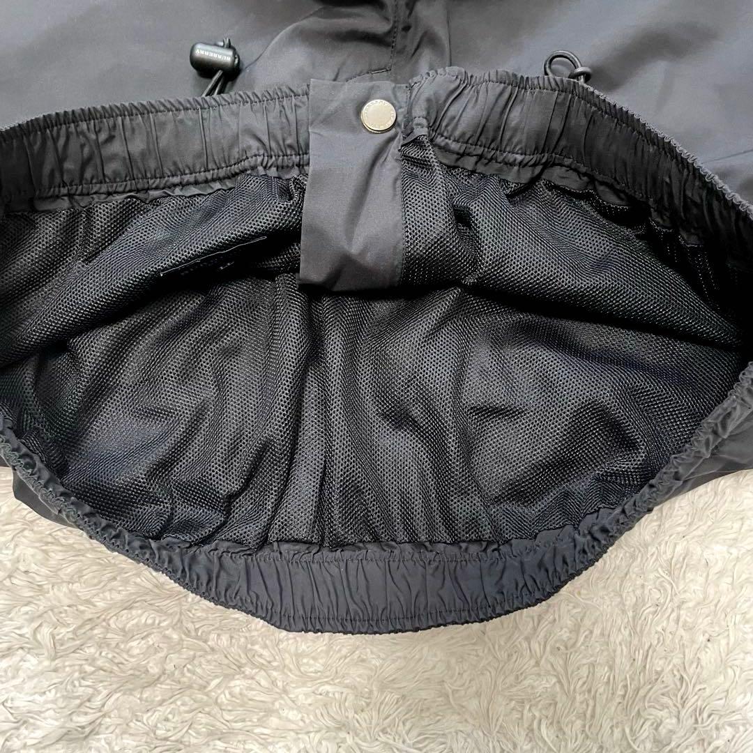 美品 バーバリーゴルフ ナイロン セットアップ 黒 XL ノバチェック