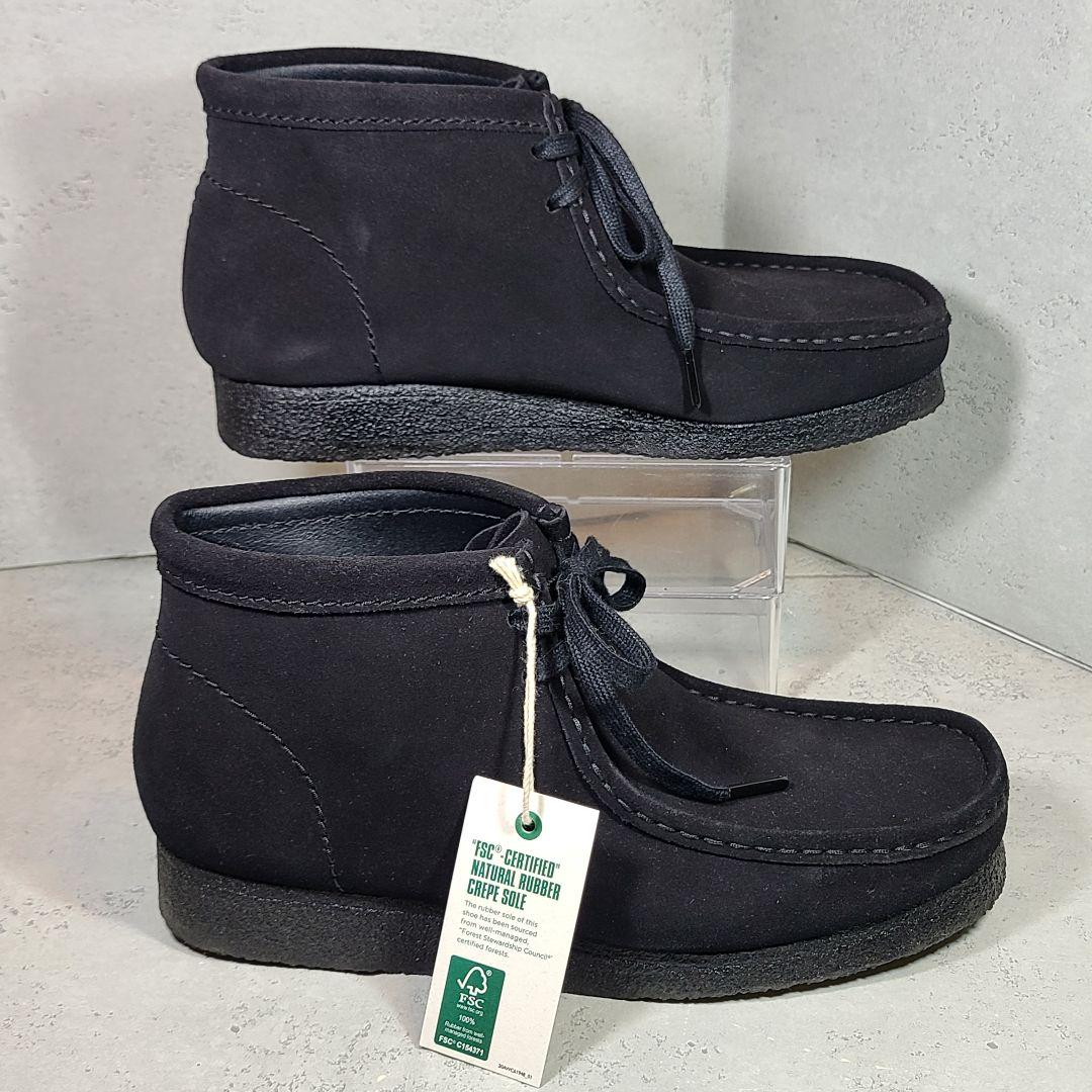 【Clarks originals】Wallabee　ワラビーブーツ　ブラック