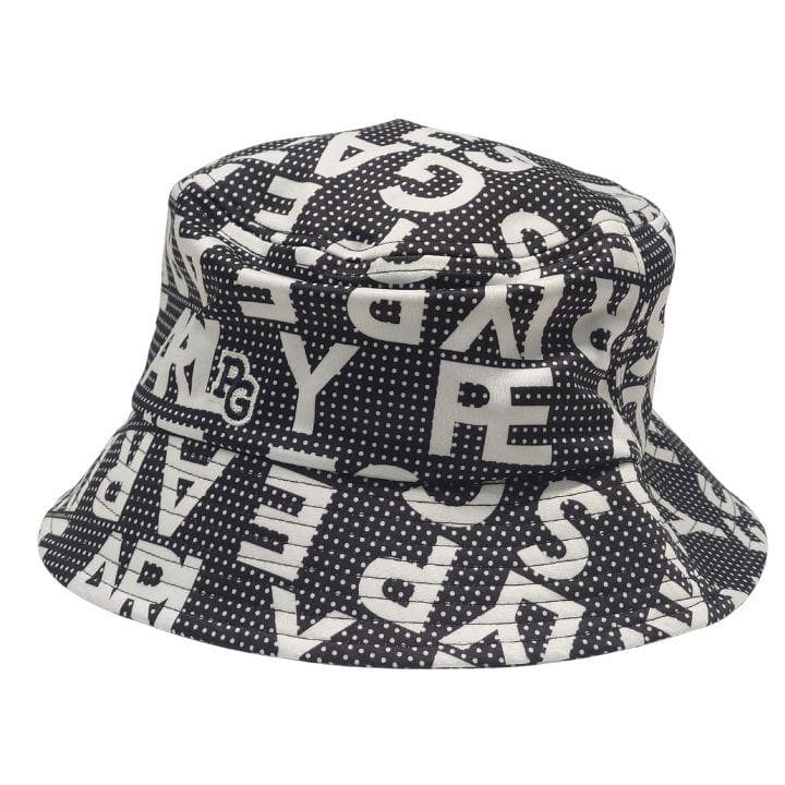 新品タグ付き 正規品 パーリーゲイツ ドットロゴダンボールハット 定価9,350