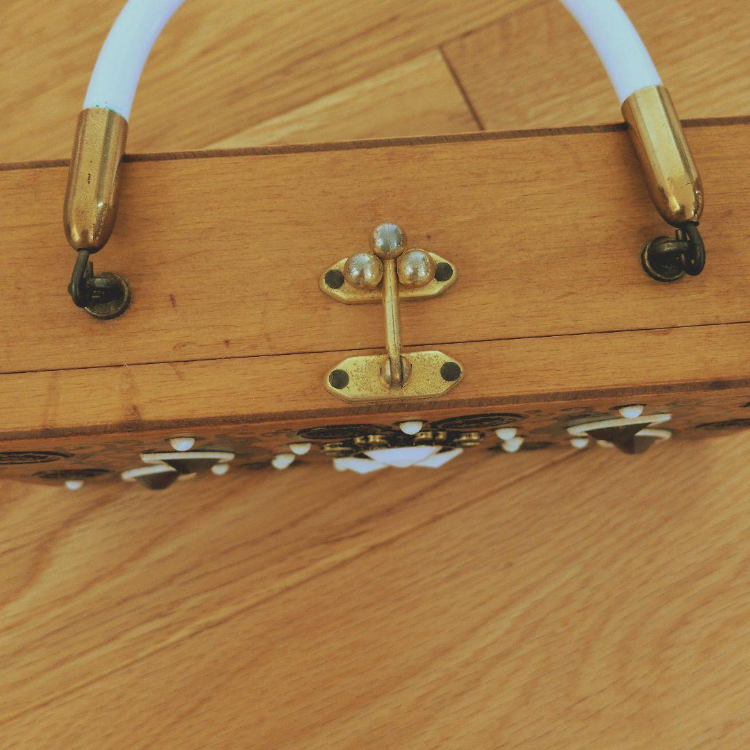 エニットコリンズ　アンティークBOXバッグ