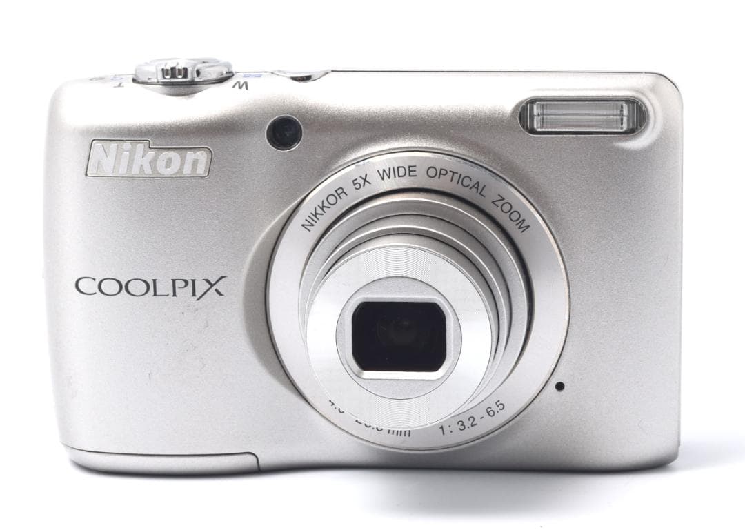 ニコン　Nikon COOLPIX L26 シルバー 《便利な乾電池仕様》