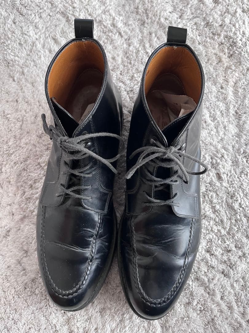 ✨️良品✨️ ジャランスリワヤ　98365 タンカーブーツ ブラック 27cm