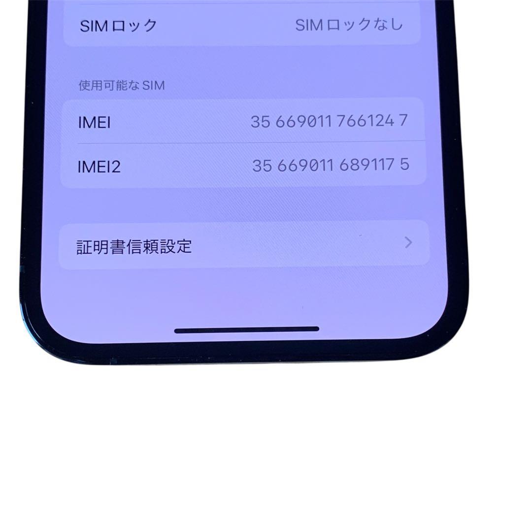 iPhone 12 Pro パシフィックブルー 256GB SIMフリ 送料無料