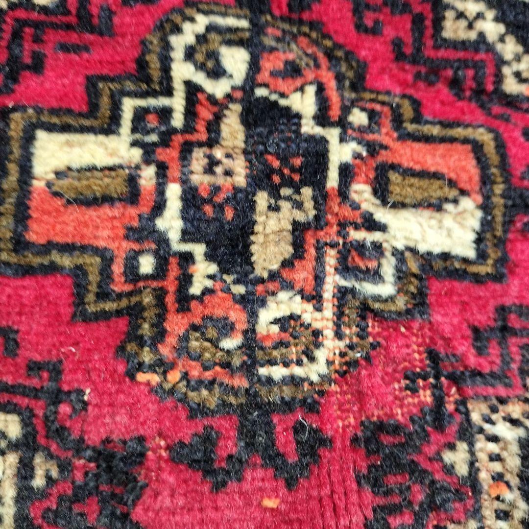 ※最終値下げ￥45,000→￥40,000【訳あり格安出品】ペルシャ絨毯