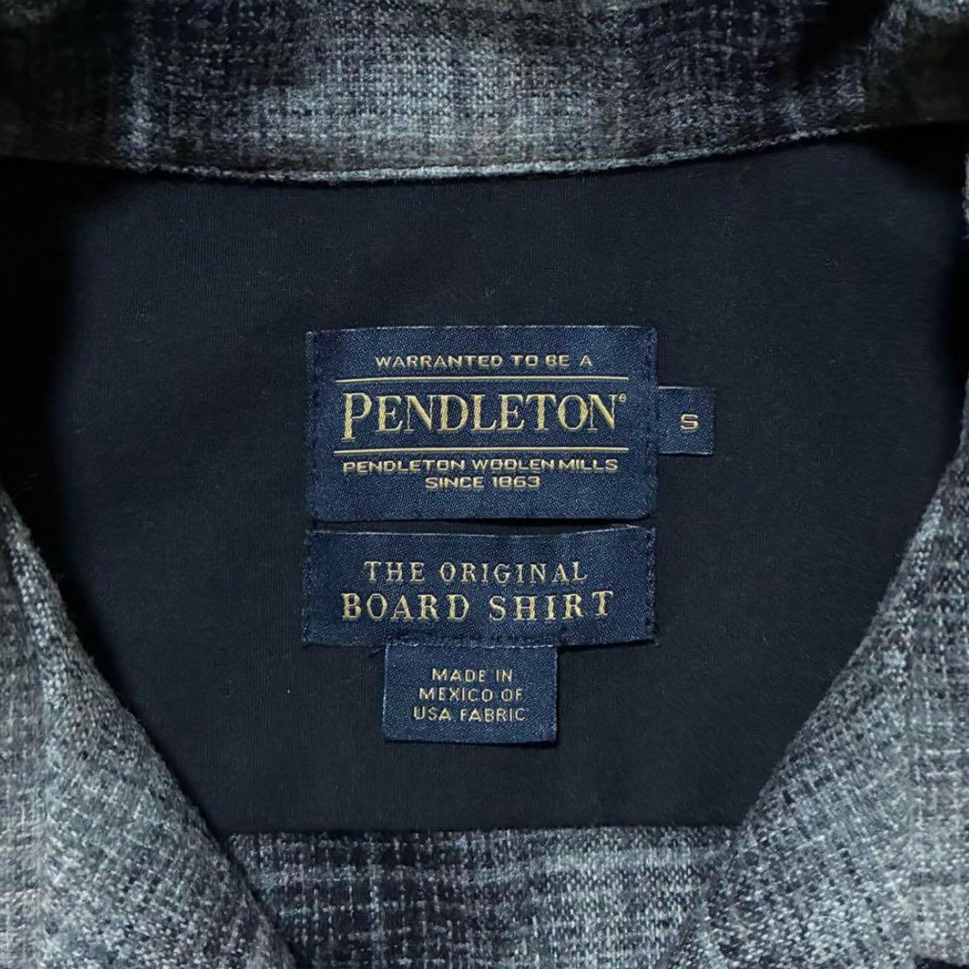 PENDLETON ペンドルトン ボードシャツ オンブレ ブラック サイズS