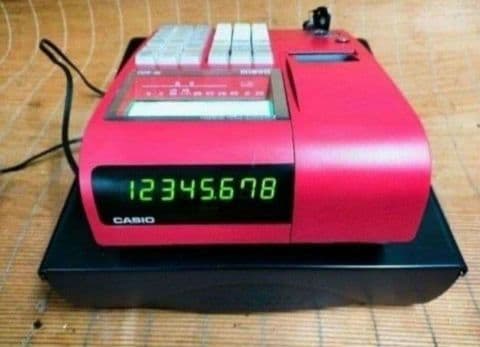 カシオレジスター　TE-400　フル設定無料　美品PC連携売上管理　010226