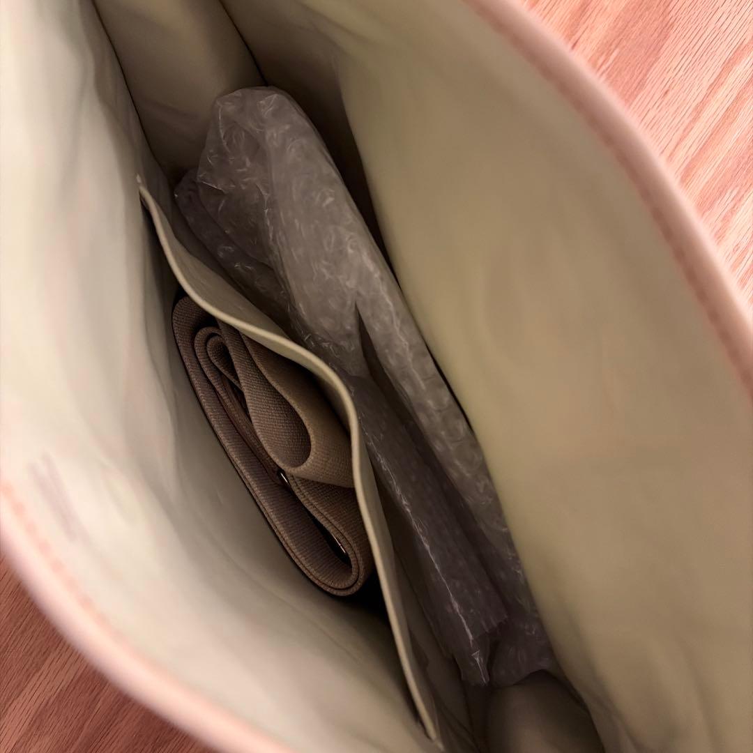 エルメス エヴリン1PM 斜め掛け ショルダーバッグ ベージュ マルチカラー