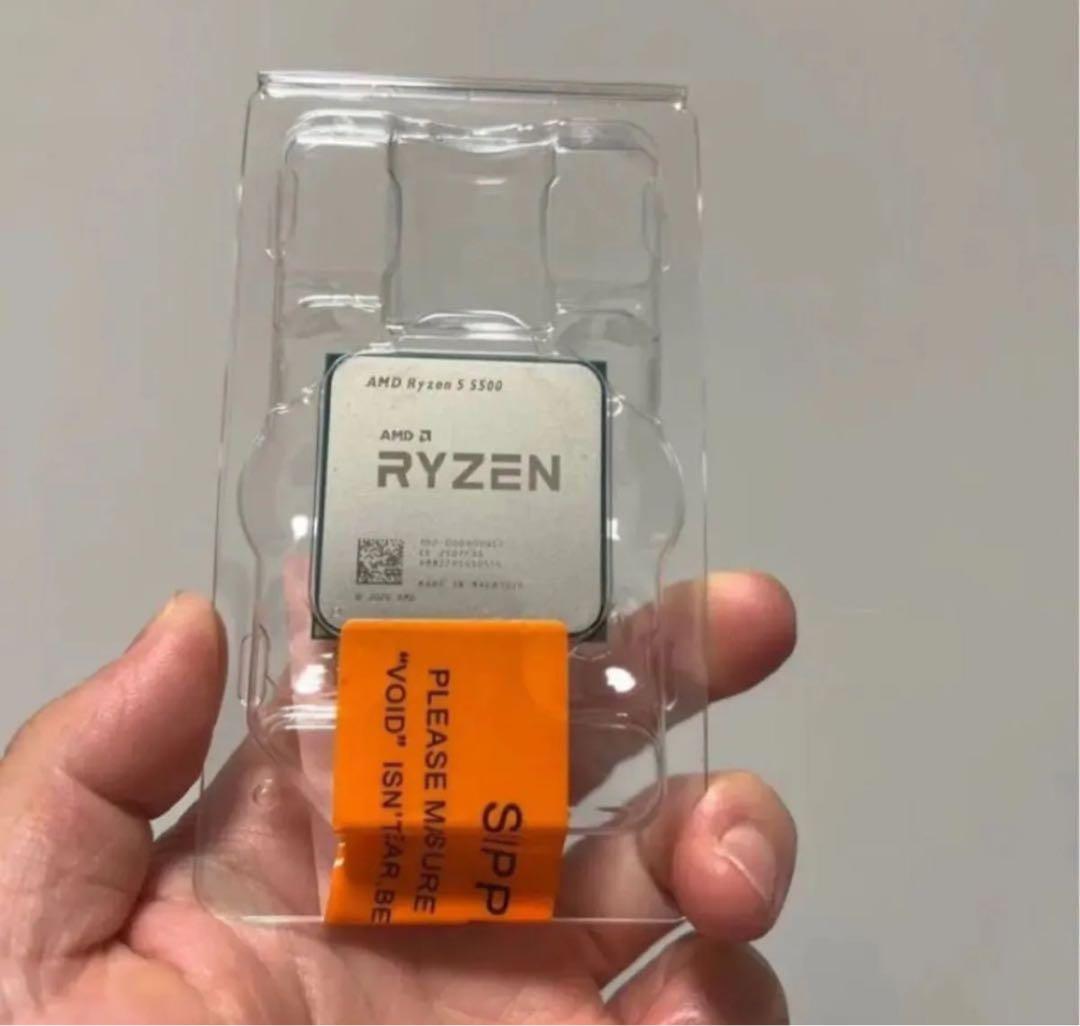 新品未使用 Ryzen 5 R5 5500 3.6ghz 6 コア　1個