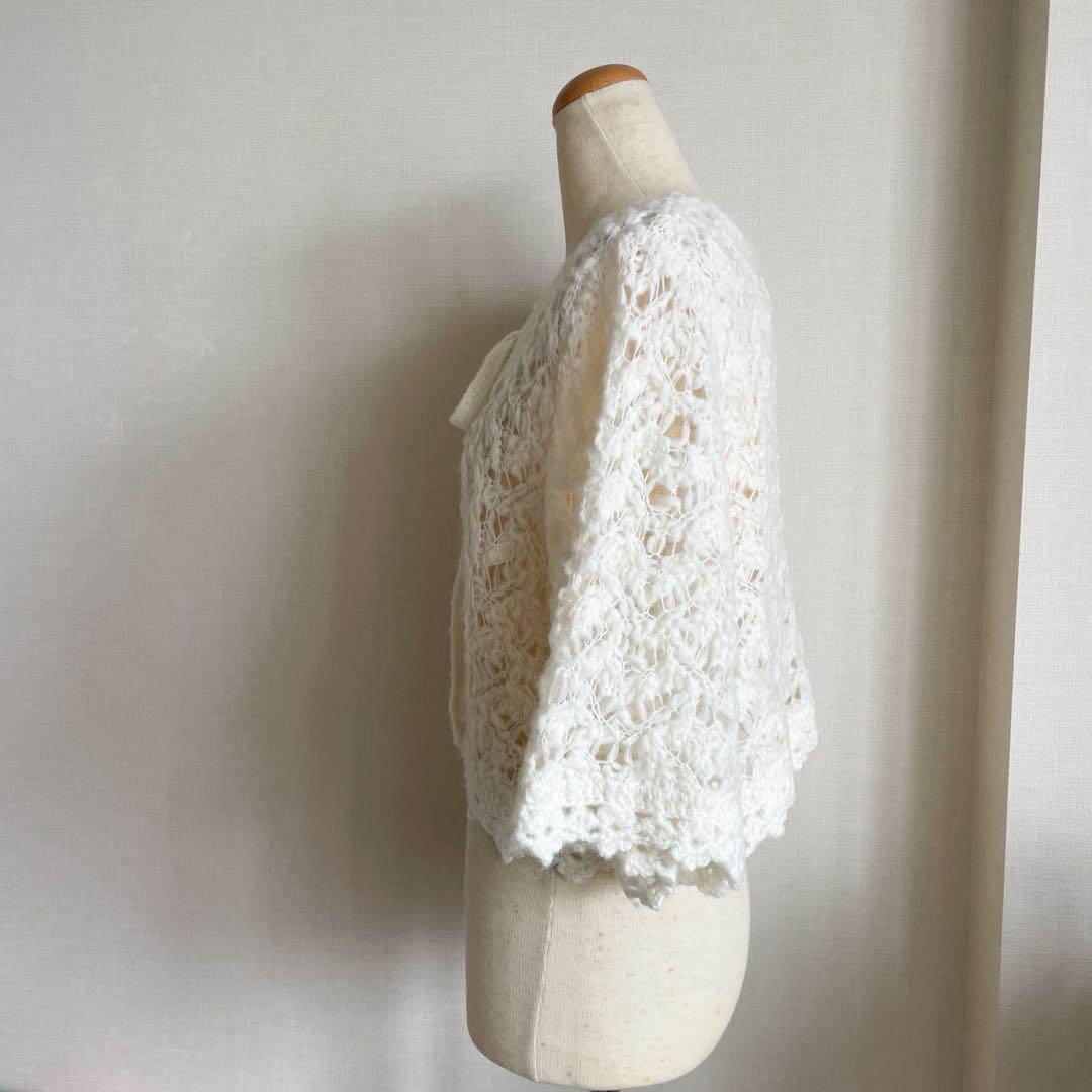 2025AW【未使用・タグ付】スローブイエナ　トゴール スラブレースボレロ