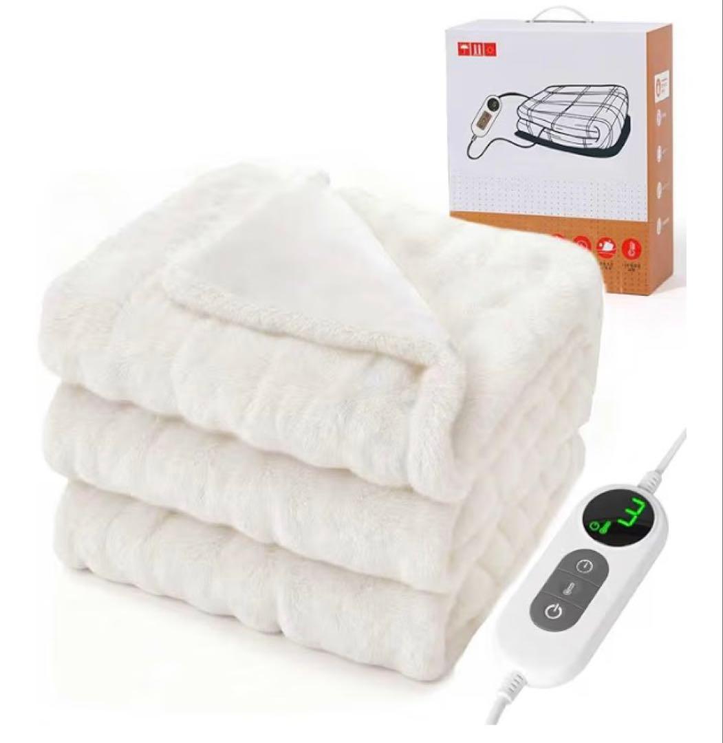 シングル セミダブル 電気毛布 うさぎ ラビット 毛布 ふわふわ あったか