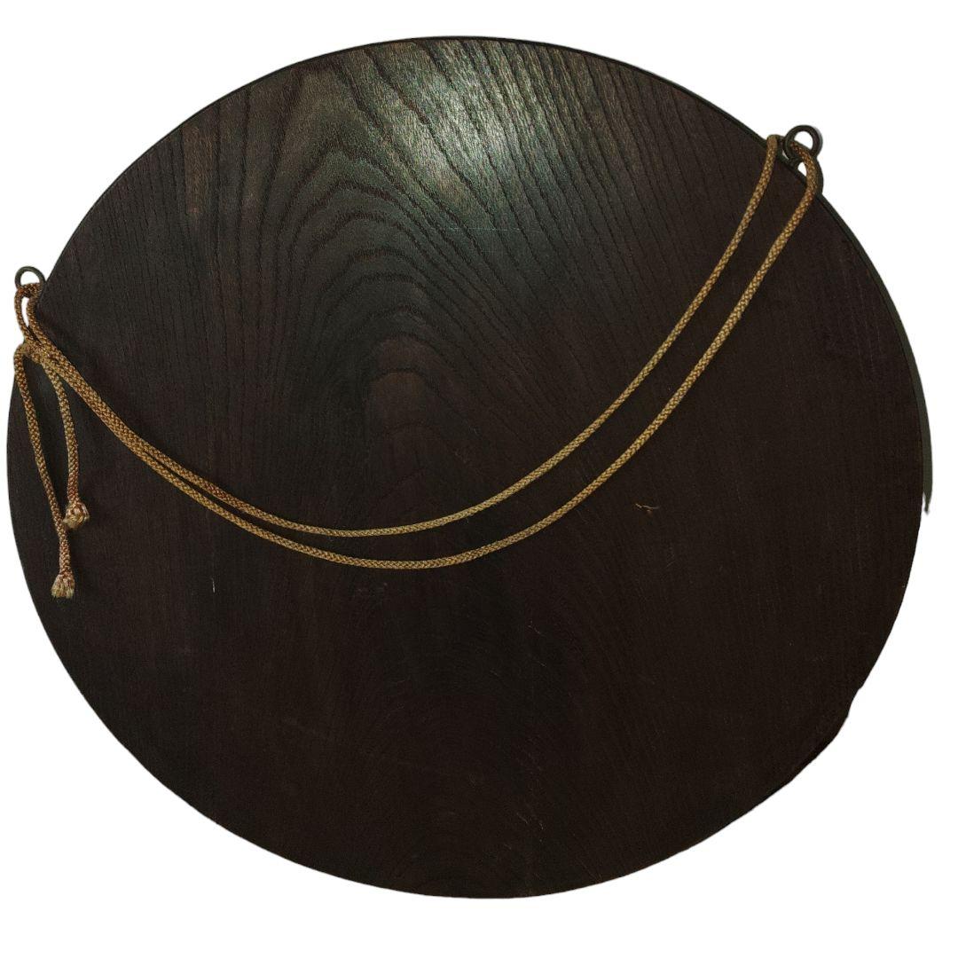 欅彫刻　浮彫り大黒様　壁飾り　骨董