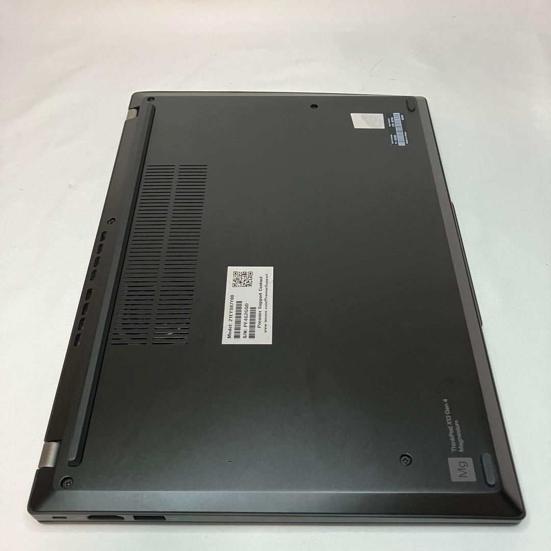 美品 ThinkPad X13 Gen4 第13世代 i5 16GB WUXGA