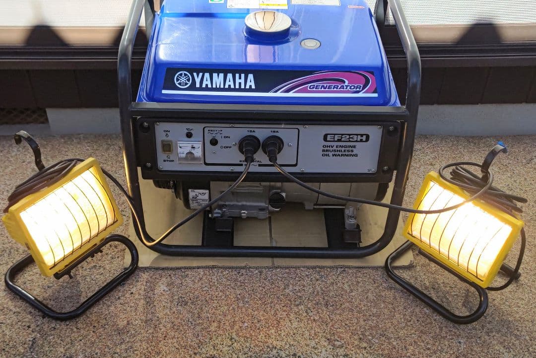 ヤマハ発電機 EF23H 60Hz　　引き取り限定