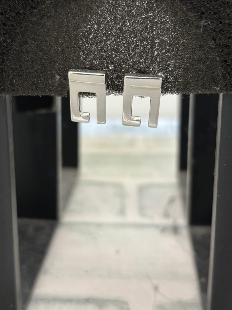 美品　オールドグッチ　GUCCI Gシェイプ　ピアス　トムフォード期