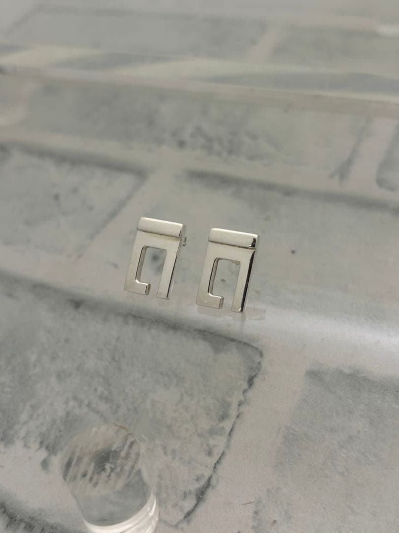 美品　オールドグッチ　GUCCI Gシェイプ　ピアス　トムフォード期