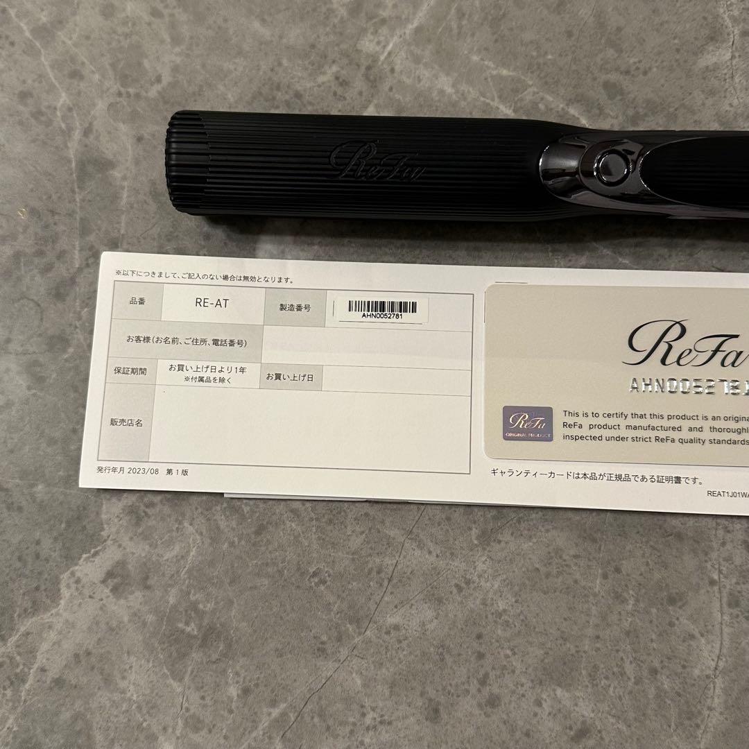 ReFa ストレートヘアアイロン プロ ブラック