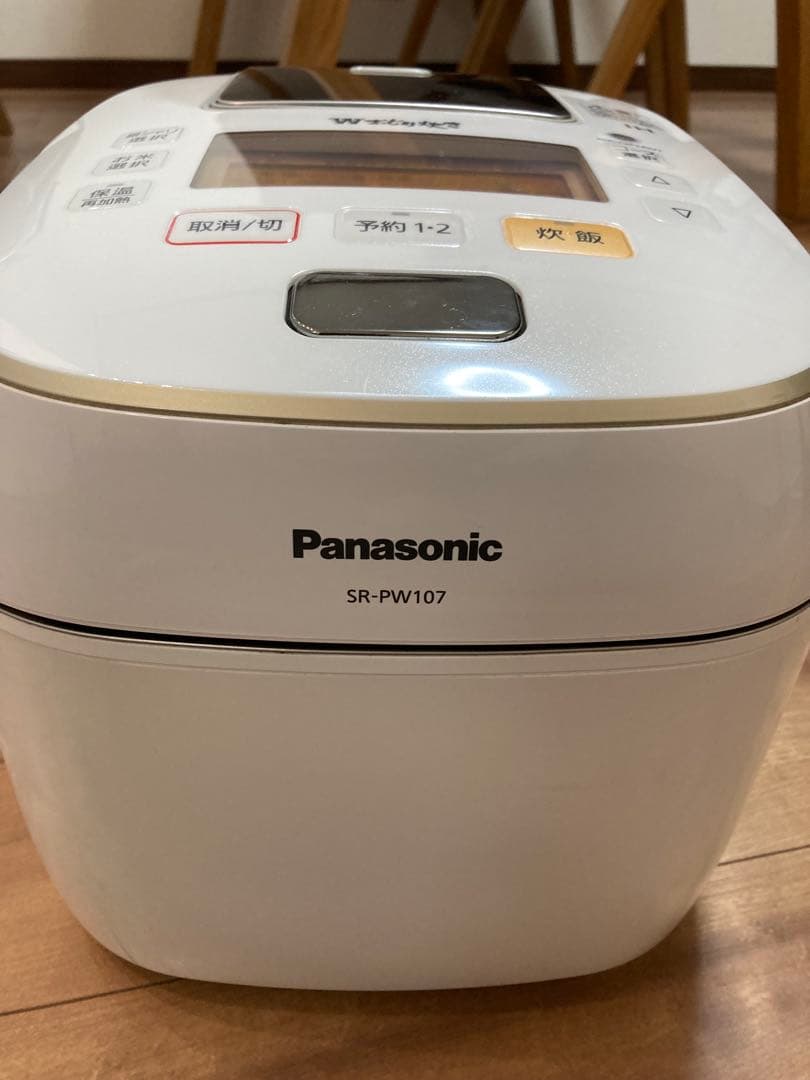 美品　圧力IH炊飯器 Wおどり炊き　パナソニック　SR-PW107