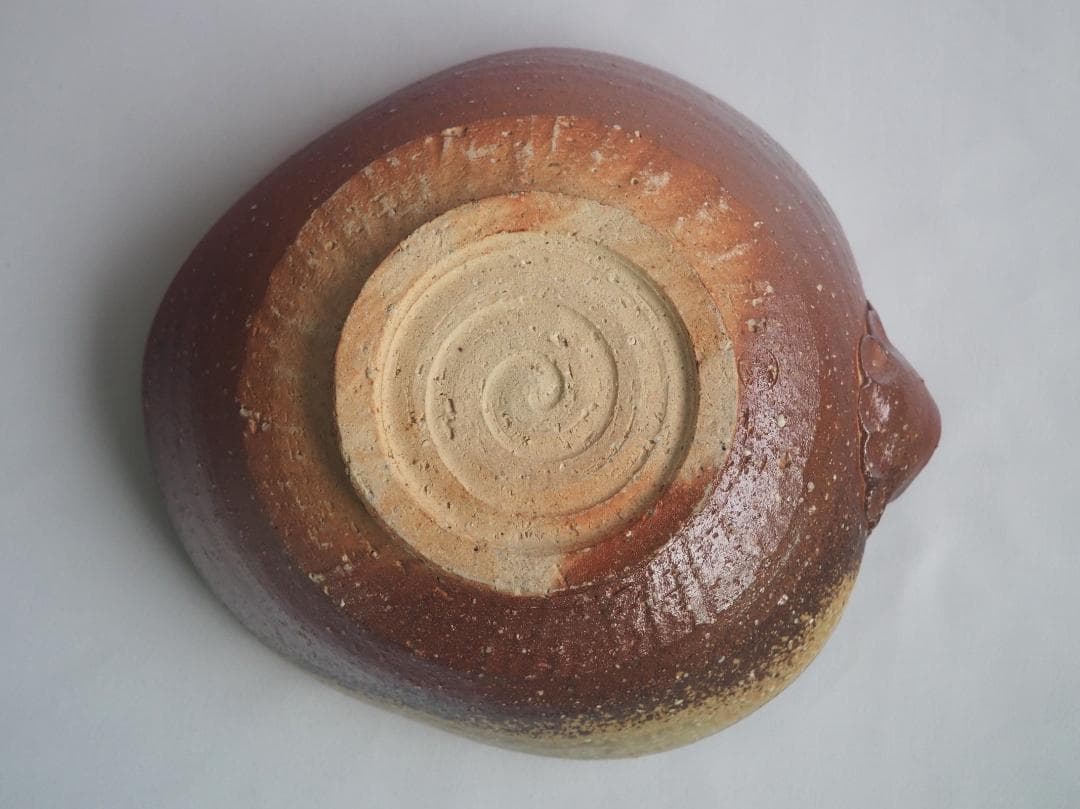 4代高橋楽斎造『信楽片口鉢』（共箱）