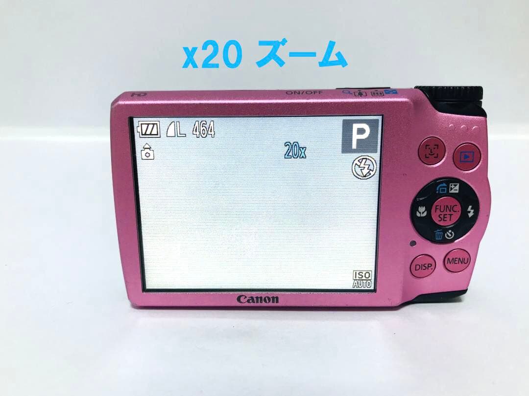 【美品・訳あり品】Canon PowerShot A3300 ピンク