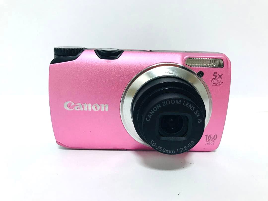 【美品・訳あり品】Canon PowerShot A3300 ピンク