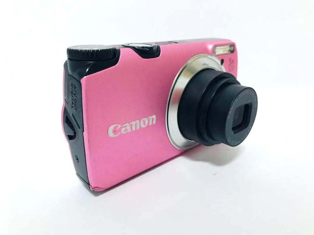 【美品・訳あり品】Canon PowerShot A3300 ピンク