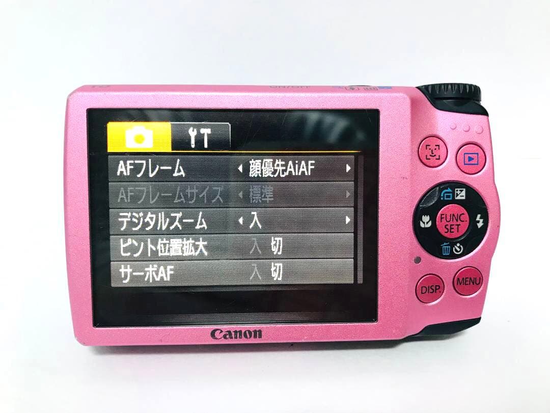 【美品・訳あり品】Canon PowerShot A3300 ピンク