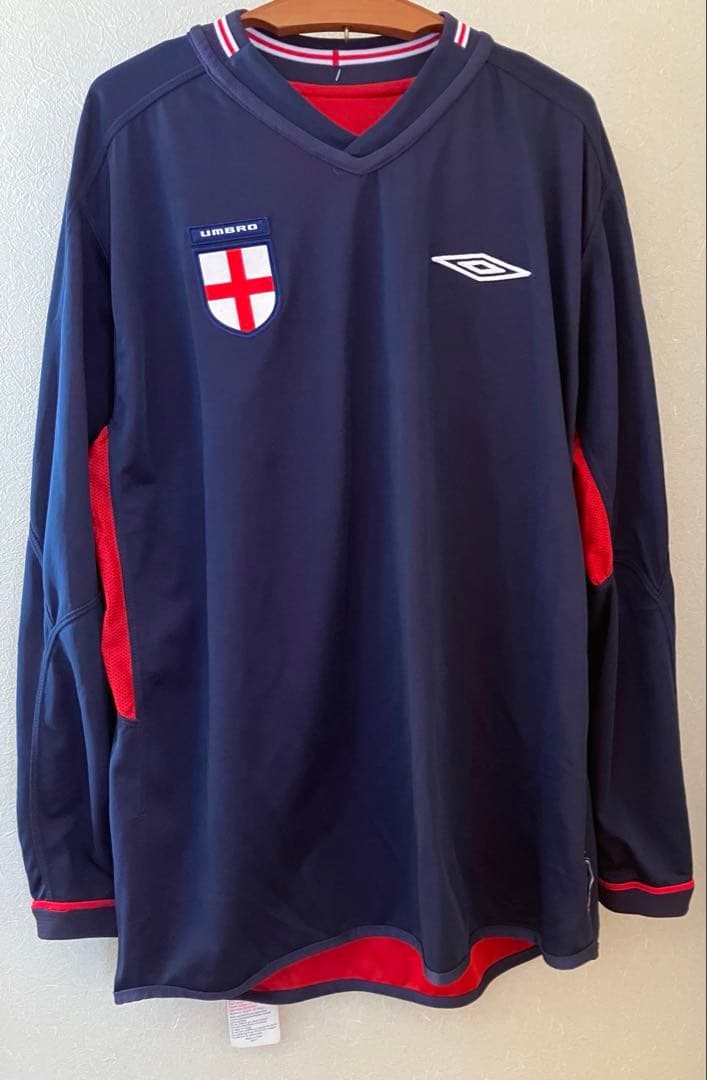 【超希少新品タグ付き】イングランド代表ベッカムBECKHAMモデル#7【L】