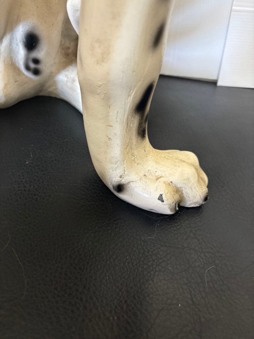 【希少‼️】ダルメシアン　犬の置物　FRP 素材