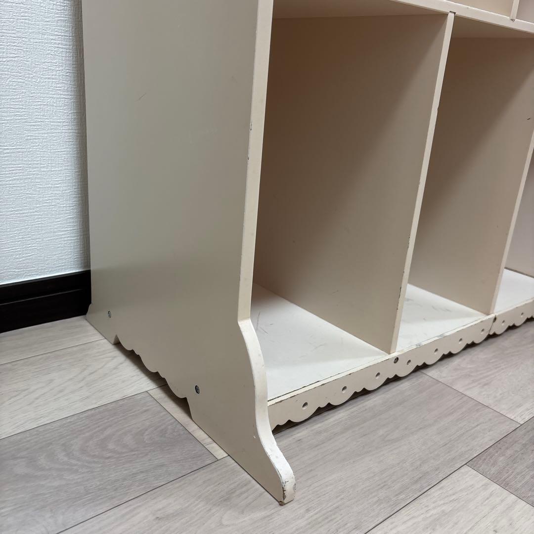 希少　マザーガーデン　本棚　シェルフ　棚　木製ラック　おもちゃ収納　リカちゃん家