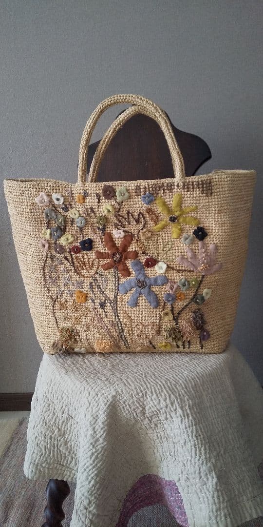 新品ソフィーディガールsophie digard かごバッグトートバッグ