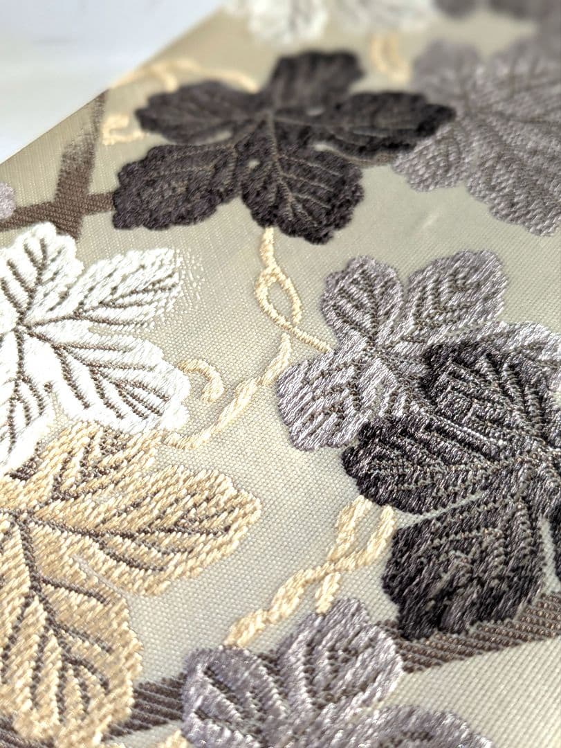 N*Y様 正絹西陣織名門岡文謹製洒落袋帯お仕立て上がり