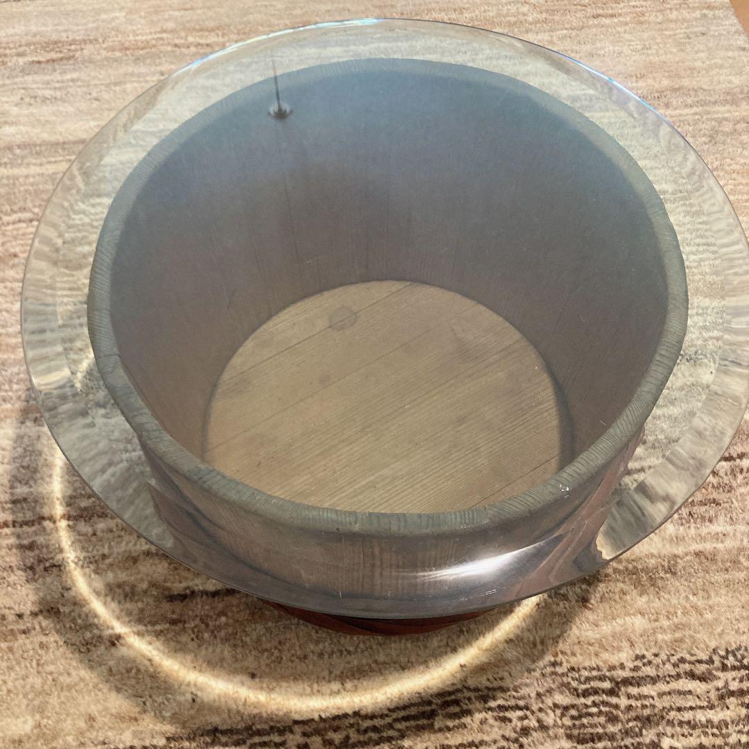 sisamu アップサイクル　明治時代の樽　ローテーブル