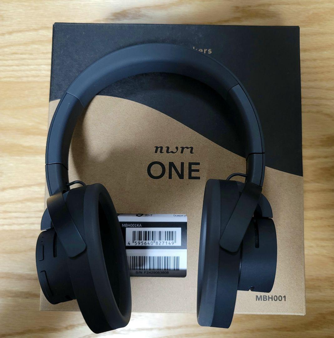 nwm ONE ワイヤレスヘッドホン MBH001 ブラック