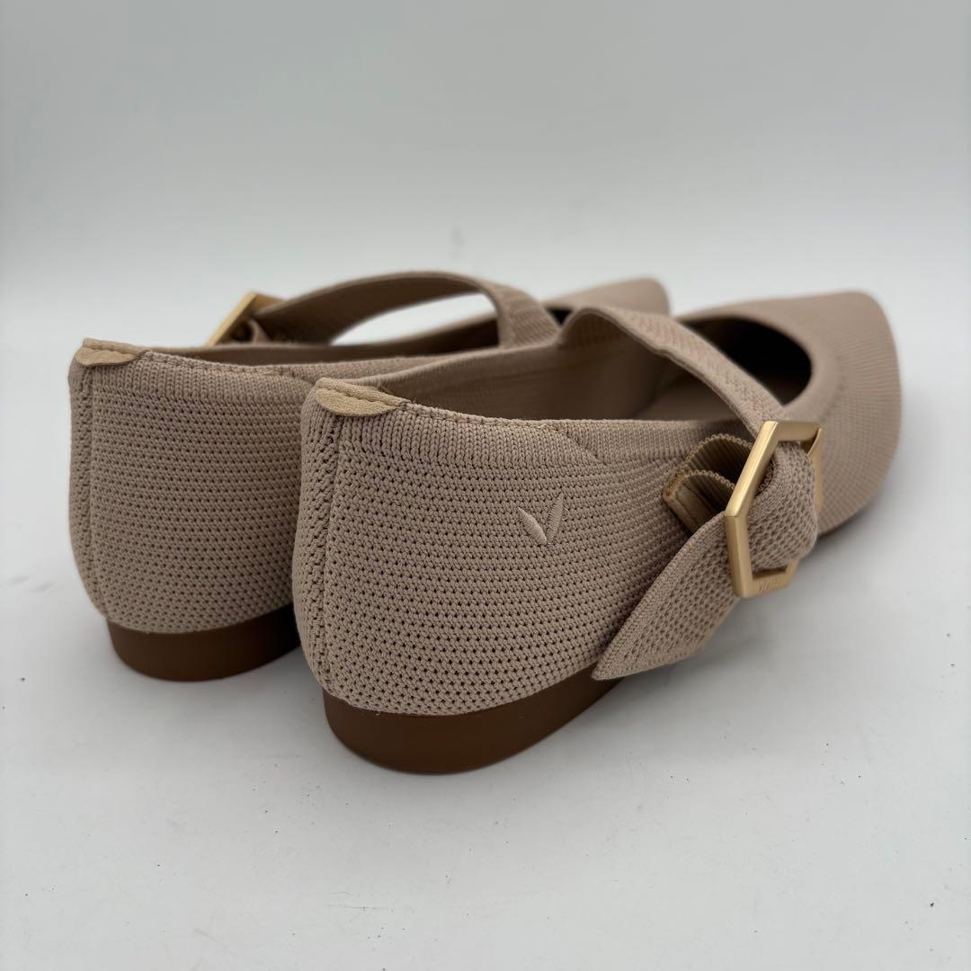 ビバイア 【23.5】マリア　ポインテッドトゥ メリージェーン フラットシューズ