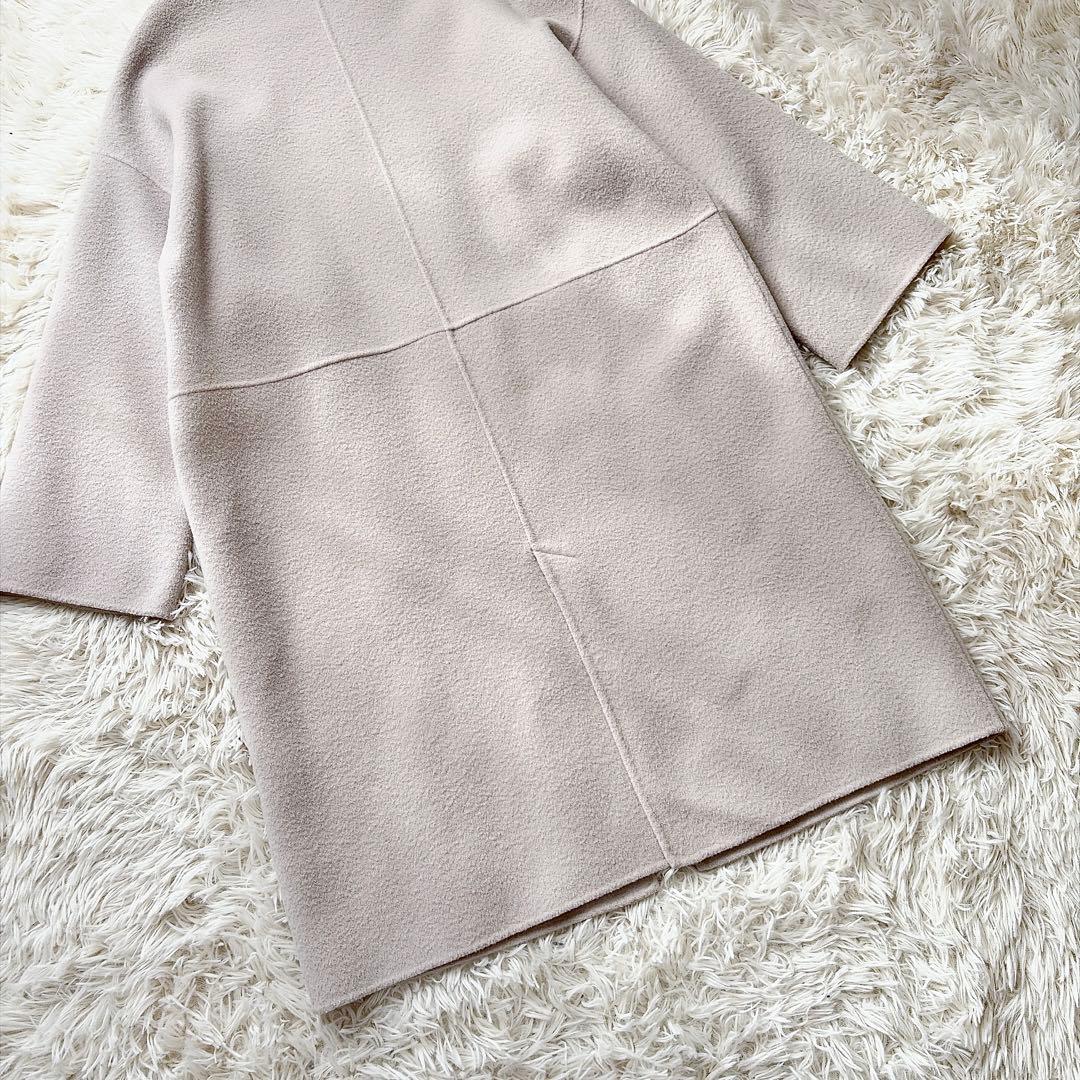 rive droite リヴドロワ　プレミアムウールノーカラーリバーコート