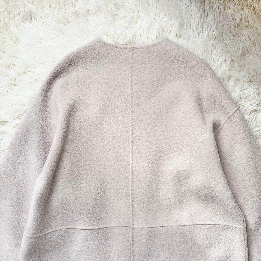 rive droite リヴドロワ　プレミアムウールノーカラーリバーコート