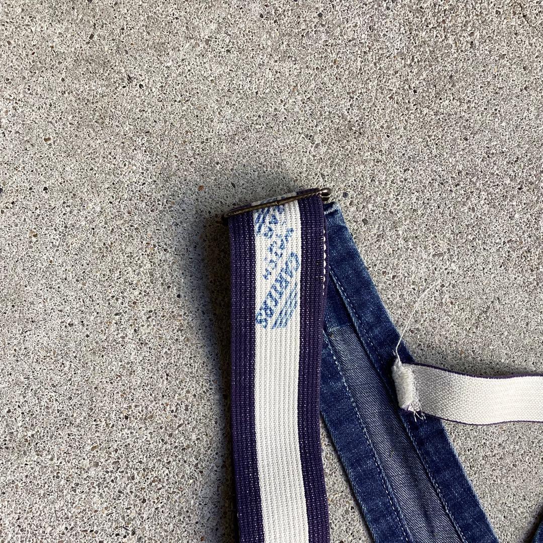 VTG 60s Carter's デニム オーバーオール ガチャポケ ミミ付き