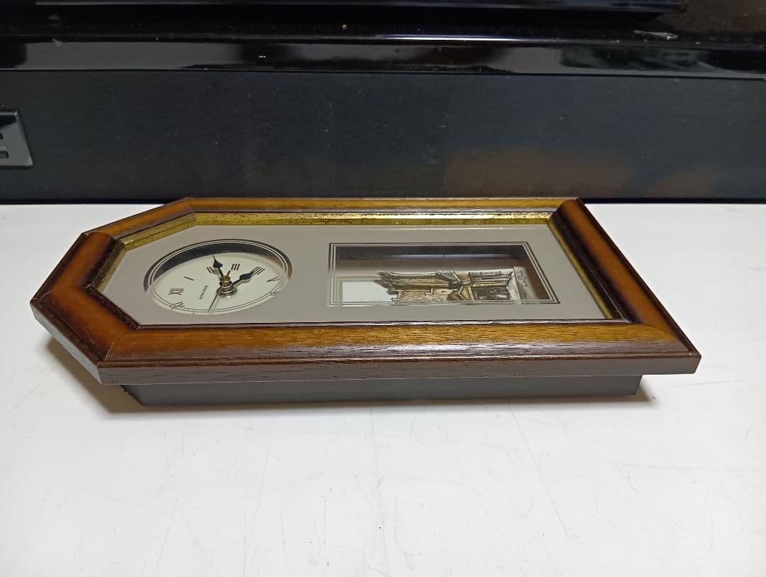 アントン　ピエック　オリジナル　シャドーボックス　ウッド　ウォール　クロック