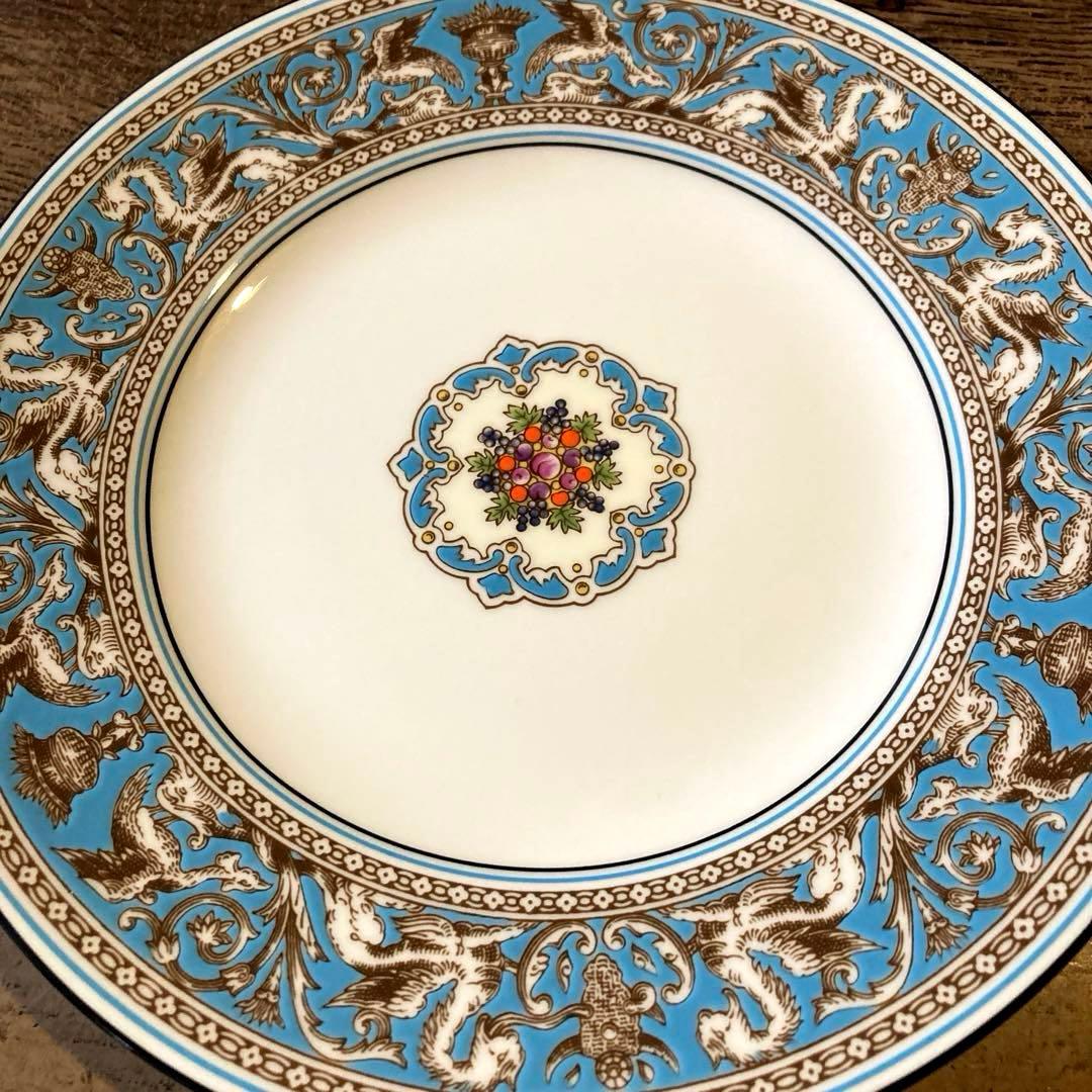 フロレンティーンプレート20.5cm 4枚セット★未使用自宅保管